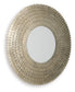 Wrightmund - Accent Mirror - Champagne Finish