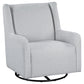 Serra - Boucle Upholstered Swivel Glider Recliner