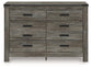 Frandern - Six Drawer Dresser