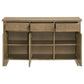 Adina - 2-Door Sideboard Server - Distressed Light Brown