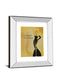 Taittinger - Mirror Framed Print Wall Art- Yellow - Yellow