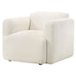 Dorset - Fabric Upholstered Round Track Arm Accent Chair