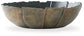 Aidman - Bowl - Black / Antique Gold Finish
