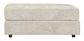 Soletren - Oversized Accent Ottoman - Stone