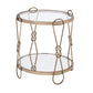 Zekera - End Table - Mirrored & Champagne