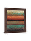 Terracotta Ember - 28" x 34" Framed Wall Art - Light Brown
