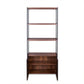 Sara - Bookshelf - Walnut & Sandy Black