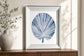 Indigo Tropical Leaves IV By Megan Meagher - Blue