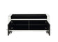 Noralie - 47" Bench With Storage - Mirrored & Faux Diamonds