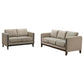 Islington - Upholstered Panel Arm Sofa Set