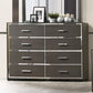 Escher - Dresser - Gray Oak