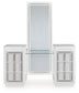 Chalanna - Vanity With Mirror - White