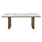 Harvey - Dining Table With Ceramic Top - Walnut