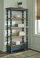 Finnworth - Bookcase - Blue / Brown