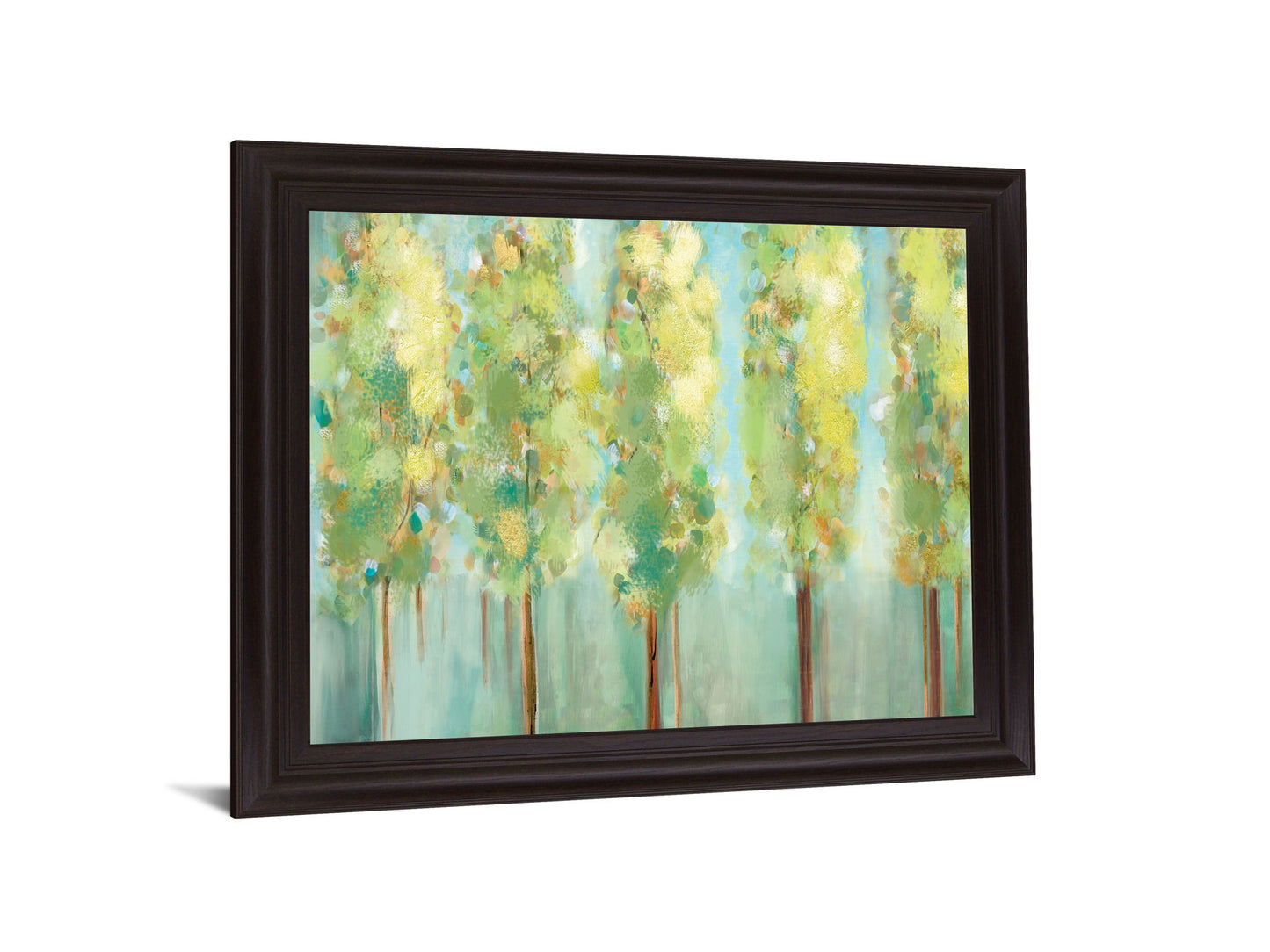 Turnwood - 28" x 34" Framed Wall Art - Green