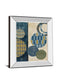 Harmony I By Tom Reeves - Mirror Framed Print Wall Art - Beige