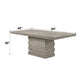 Faustine - Dining Table - Salvaged Light Oak