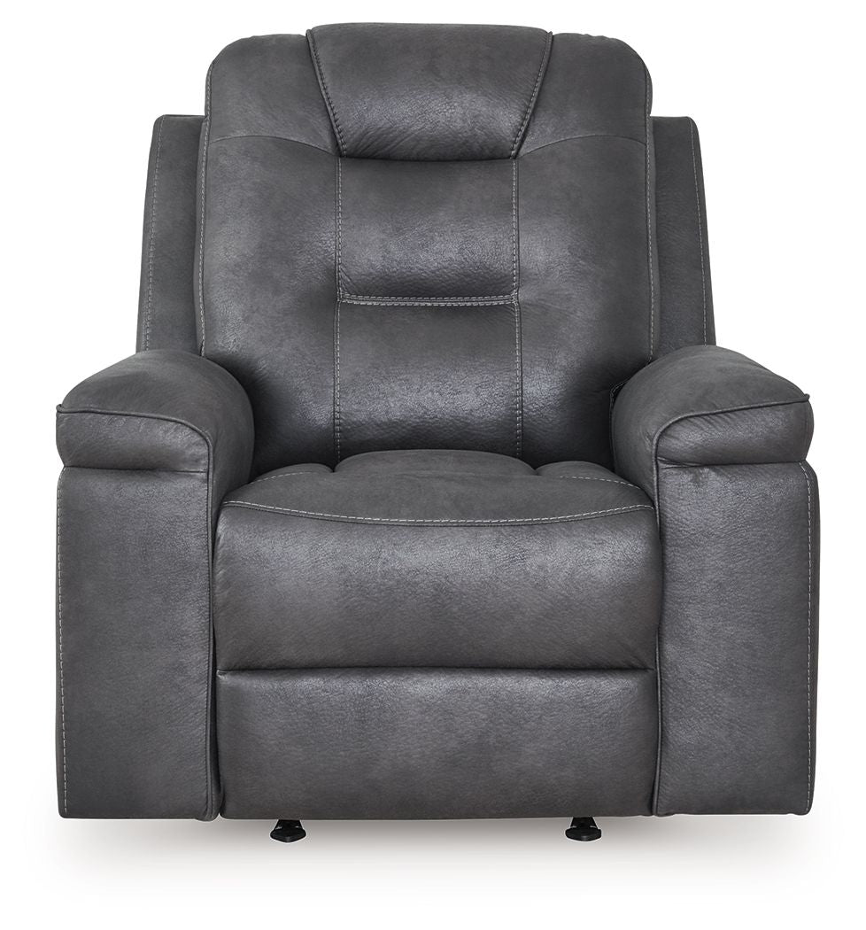 Stockworth - Rocker Recliner - Granite