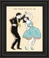 Make Friends Of Your Own Age By Roy Newby - Framed Print Wall Art - Beige