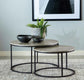 Lainey - 2 Piece Round Faux Marble Nesting Coffee Table