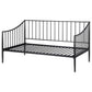 Newbury - Metal Twin Daybed Bed Frame - Matte Black