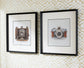 Dirkgrove - Wall Art Set (Set of 2) - Black / White / Brown