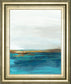 Pastoral Landscape Il By Tom Reeves - Framed Print Wall Art - Gray
