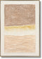 Textured Dune Layers - 28" x 40" Framed Wall Art - Beige
