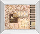 Golden Flourish - 22" x 26" Framed Wall Art - Beige