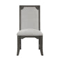 Lisbon - Dining Side Chair (Set of 2) - Gray