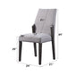 Belay - Side Chair Set of 2) - Gray Fabric & Gray Oak
