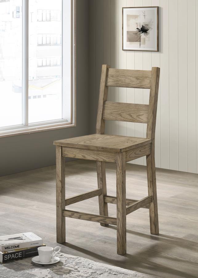 Cardova - Counter Height Dining Chair (Set of 2) - Vineyard Oak