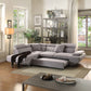 Jemima - Sectional Sofa - Gray Fabric