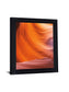Canyon Flame - 28" x 34" Framed Wall Art - Orange