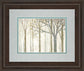 In Springtime No Border By Katherine Lowell - Framed Print Wall Art - Beige
