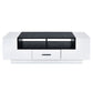 Armour - Coffee Table - White & Black