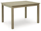 Calmoro - Rectangular Dining Room Extension Table - Gray