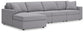 Modmax - L-Shaped Sectional - Granite