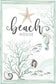 Framed Small - Beach House By Patricia Pinto - Gray