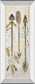 Tribal Arrows By Nan American Indian - Print Wall Art - Gold