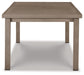 Beach Front - RECT Dining Room EXT Table - Beige