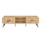 Rowan - 71" Low Profile TV Console - Natural