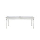 Varian - Dining Table 78"L) - Mirrored & Antique Platinum