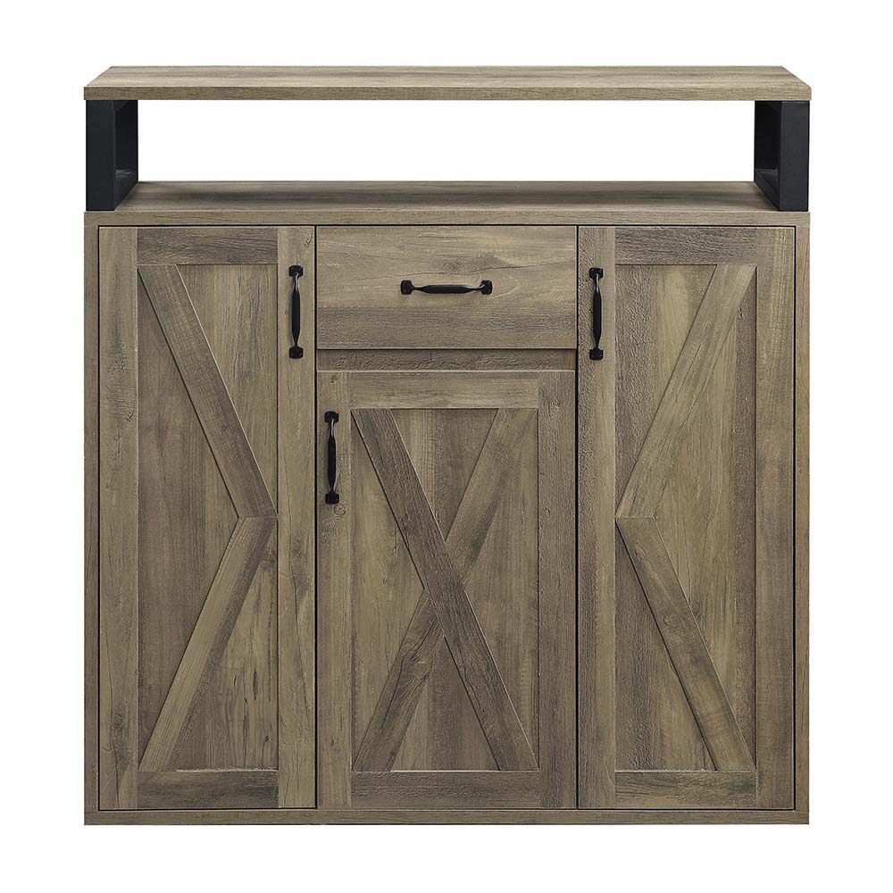 Abiram - Server - Rustic Oak