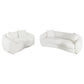 Isabella - Faux Sheepskin Upholstered Sofa Set