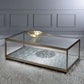 Kaia - Coffee Table - Glass & Gold