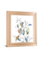 Spring Leaves I By Meyers, R. - Framed Print Wall Art - White