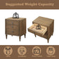 Inverness - 28" Nightstand - Reclaimed Oak