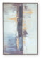 Gatesford - Wall Art - Blue / White / Tan