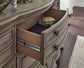 Ardenfield - Dresser And Mirror - Light Brown